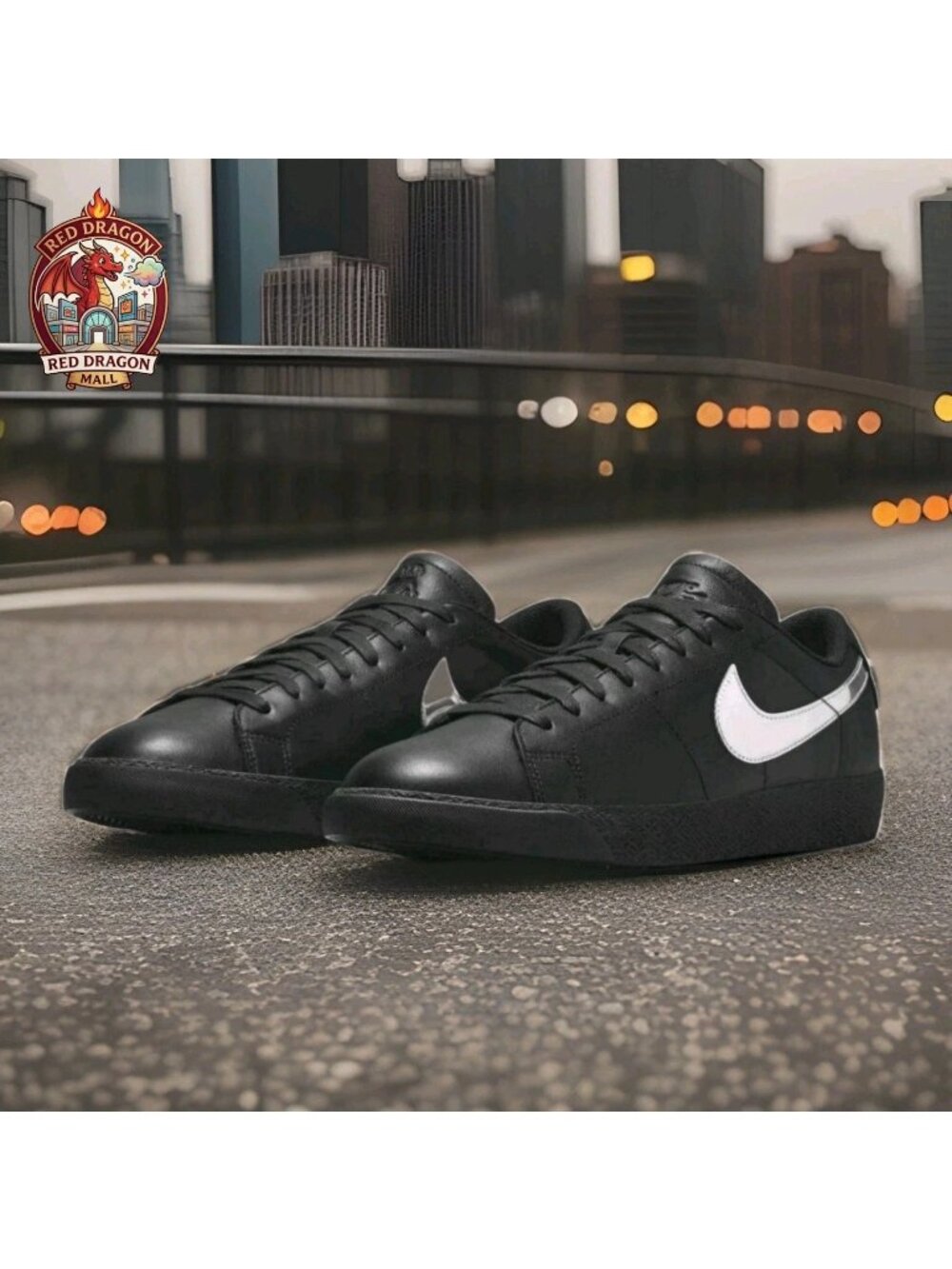 Nike Dancer Skateboards x Zoom Blazer SB Low Black Silver HJ6703-001 - Men's 12